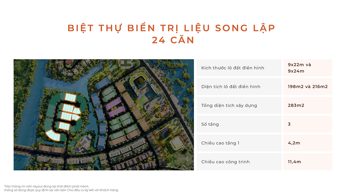 Biệt thự biển song lập